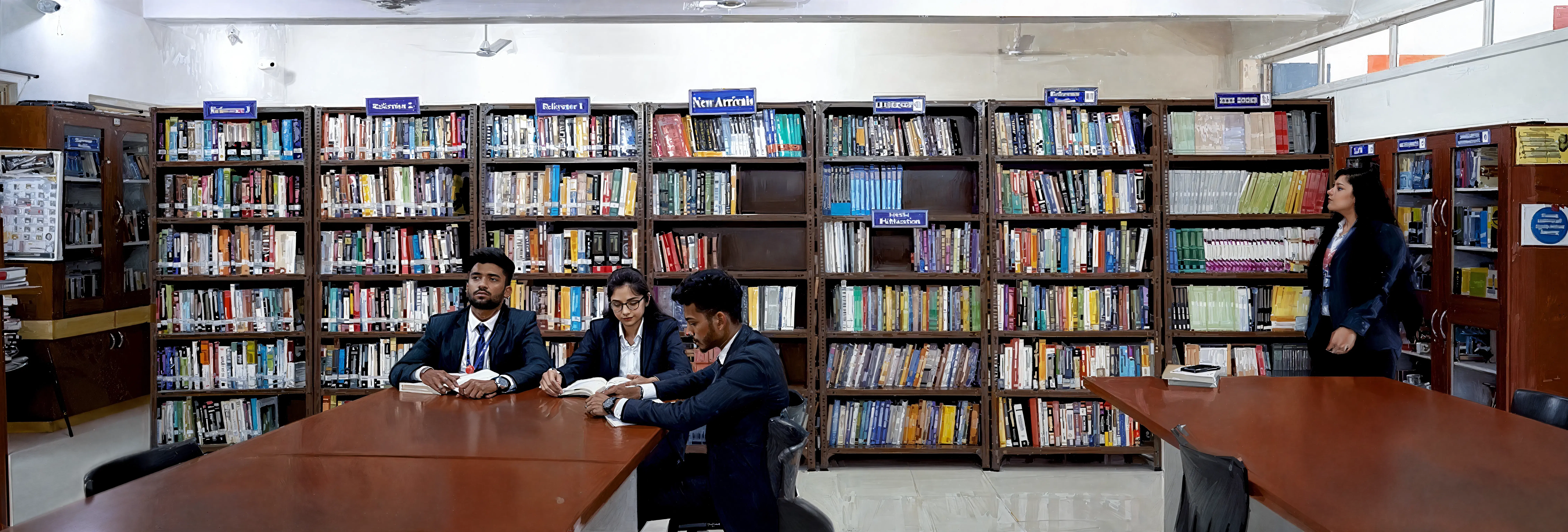 S. B. Patil Institute of Management Pune library photo 2